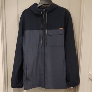 Voyager Two-Tone Navy Windbreaker